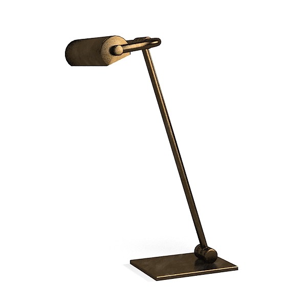 stephane davidts modern 3d model - Stephane davidts modern table reading lamp iron metal by archstyle